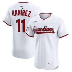 White José Ramírez Cleveland Guardians Nike Home Elite Jersey