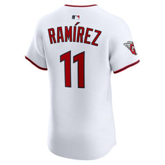 White José Ramírez Cleveland Guardians Nike Home Elite Jersey