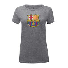 Barcelona 1863FC Women's Color Badge Tri-Blend T-Shirt