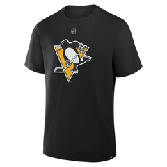 NHL Erik Karlsson Pittsburgh Penguins Fanatics Authentic Stack Name & Number T-Shirt