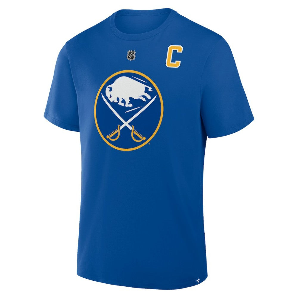 NHL Rasmus Dahlin Buffalo Sabres Fanatics Authentic Stack Name & Number T-Shirt