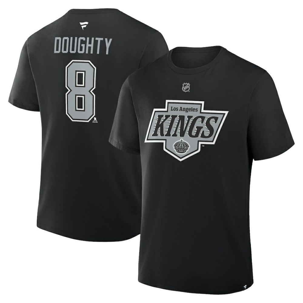 NHL Drew Doughty Los Angeles Kings Fanatics Authentic Stack Name & Number T-Shirt