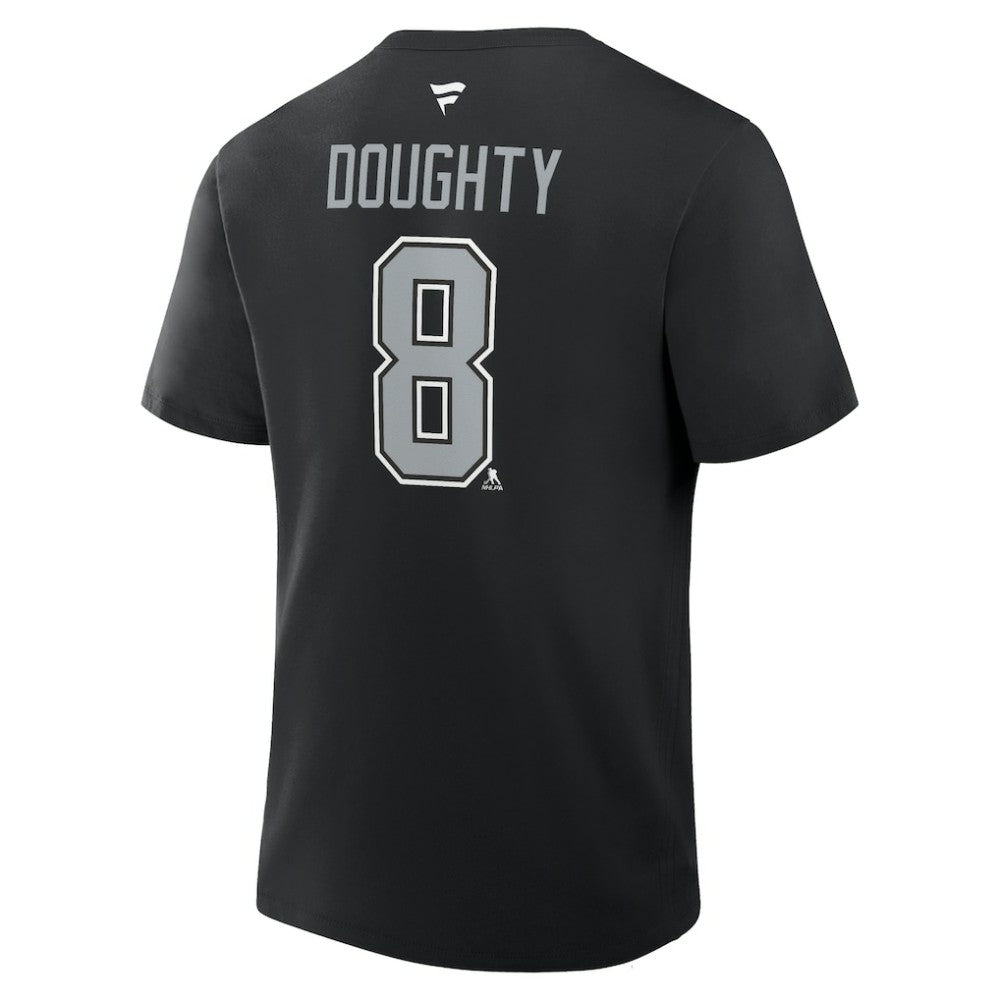 NHL Drew Doughty Los Angeles Kings Fanatics Authentic Stack Name & Number T-Shirt