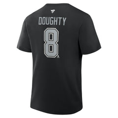 NHL Drew Doughty Los Angeles Kings Fanatics Authentic Stack Name & Number T-Shirt