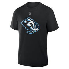NHL Logan Cooley Utah Mammoth Fanatics Authentic Stack Name & Number T-Shirt