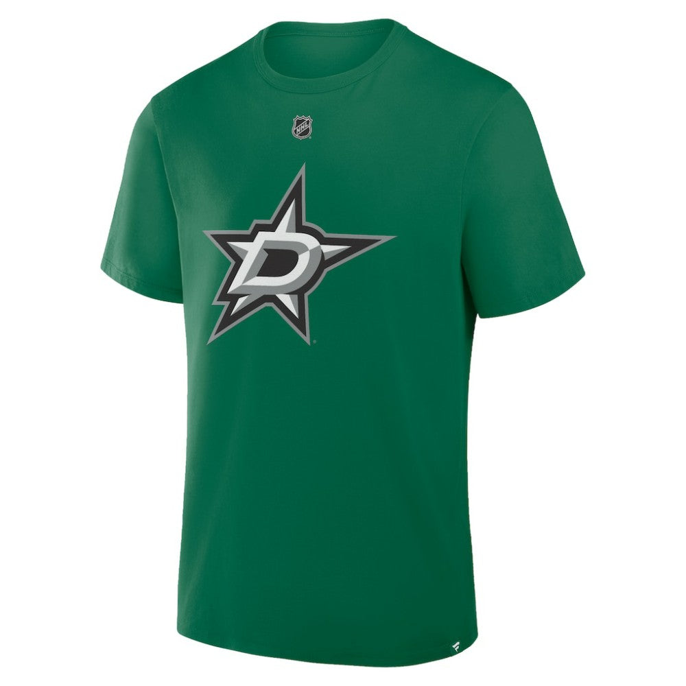 NHL Jake Oettinger Dallas Stars Fanatics Authentic Stack Name & Number T-Shirt