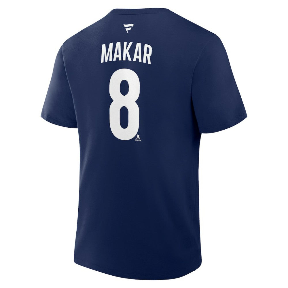 NHL Cale Makar Colorado Avalanche Fanatics Authentic Stack Name & Number T-Shirt
