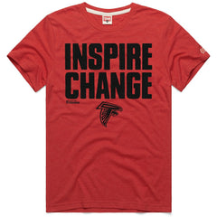 Homage Unisex 2024 Inspire Change Tri-Blend T-Shirt - Atlanta Falcons T-shirts