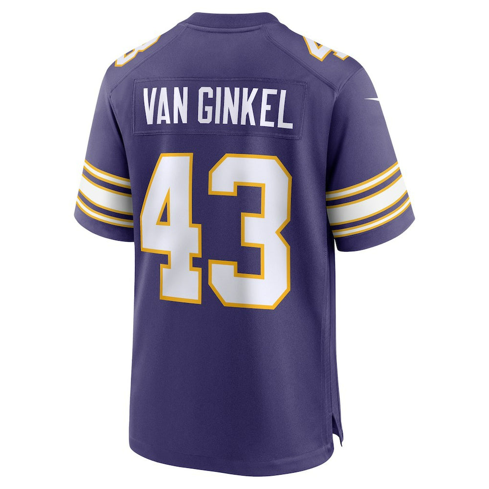 Andrew Van Ginkel  Alternate Game Jersey - Minnesota Vikings Jerseys