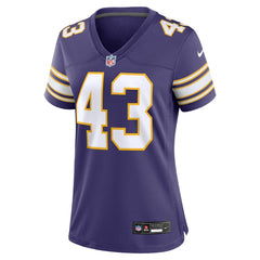 Andrew Van Ginkel  Women's Alternate Game Jersey - Minnesota Vikings Jerseys