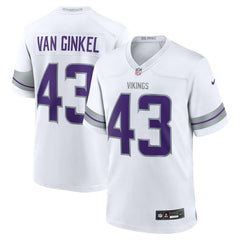 Andrew Van Ginkel  Alternate Game Jersey - Minnesota Vikings Jerseys