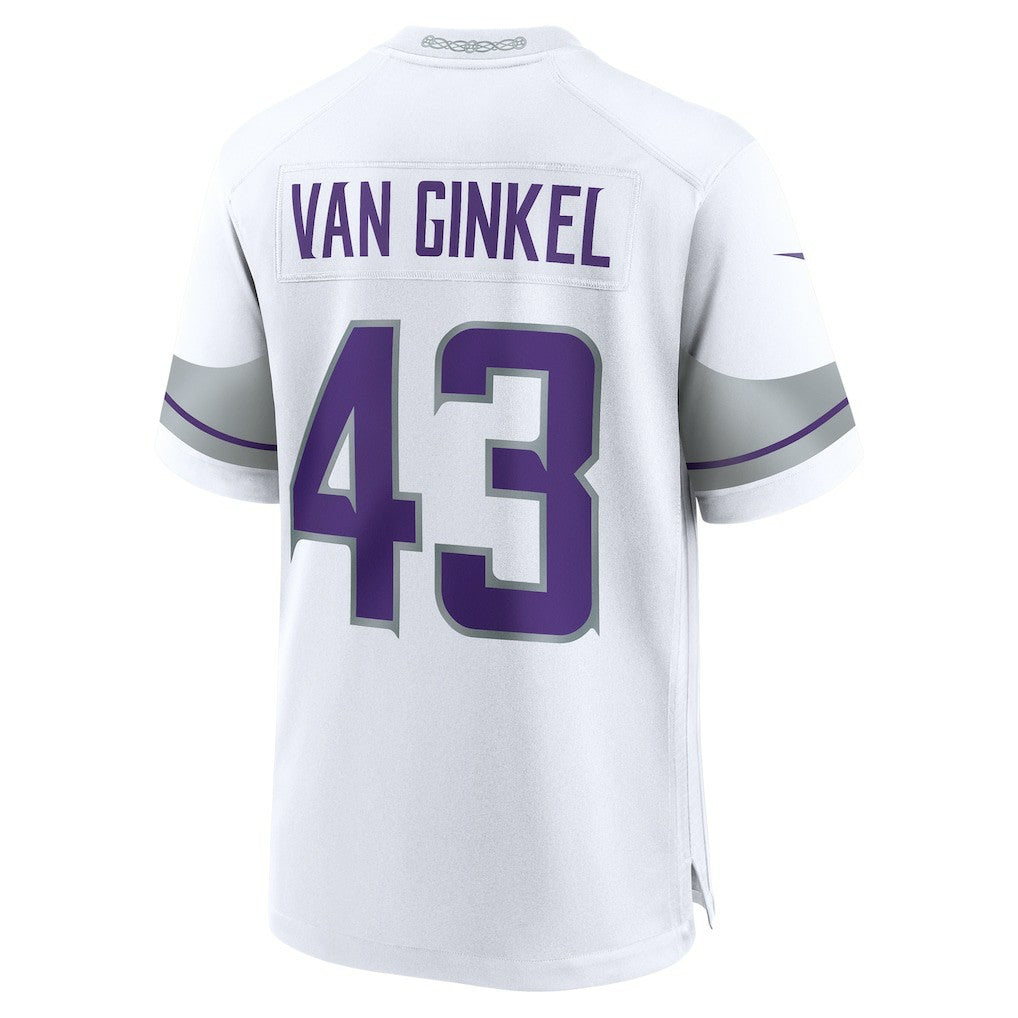 Andrew Van Ginkel  Alternate Game Jersey - Minnesota Vikings Jerseys