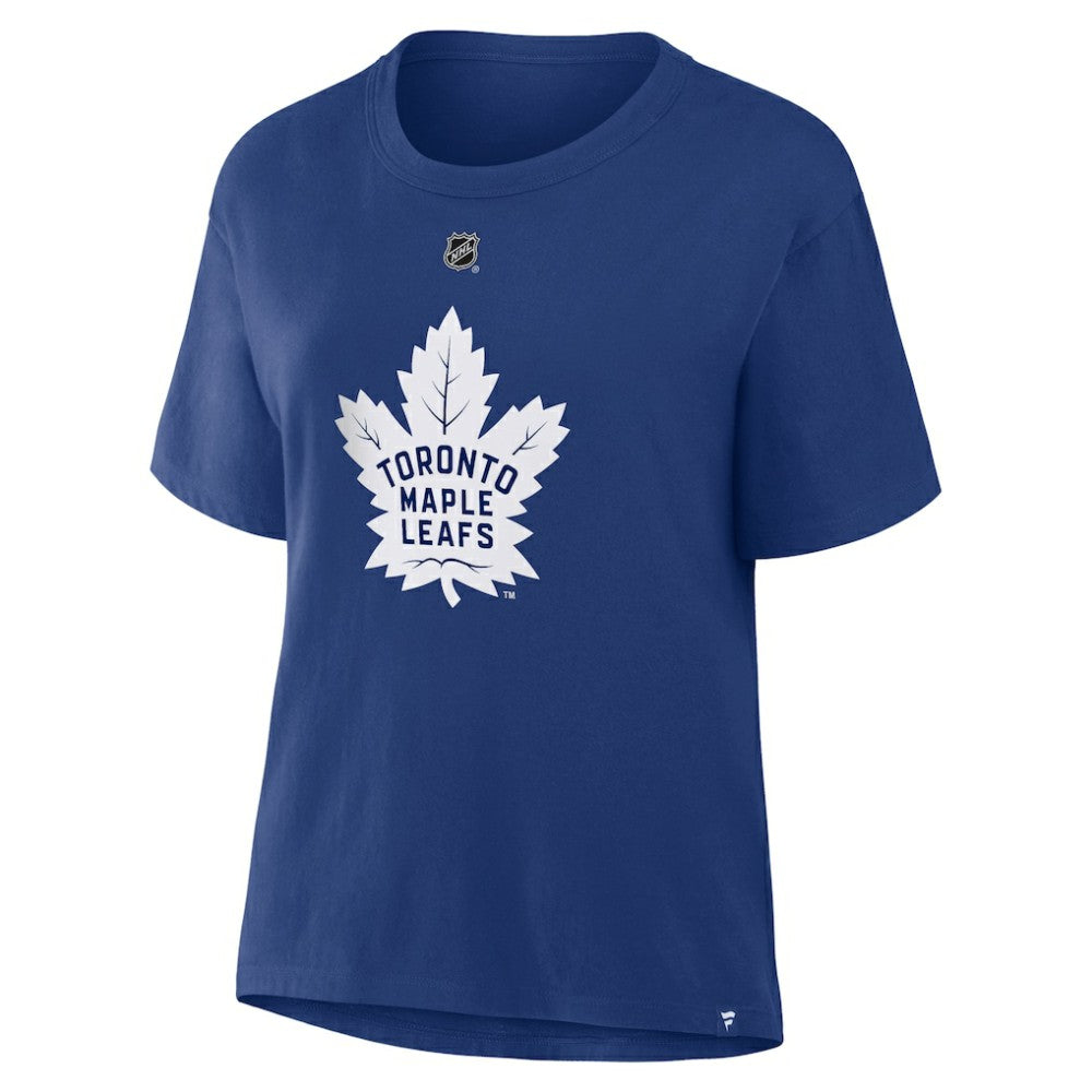 NHL William Nylander Toronto Maple Leafs Fanatics Women's Authentic Stack Name & Number T-Shirt