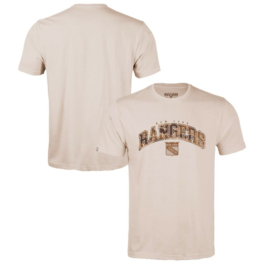 NHL New York Rangers Levelwear Desert Camo Richmond Decoy T-Shirt