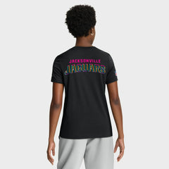 Women's 2025 NFL Crucial Catch Tri-Blend Dri-FIT T-Shirt - Jacksonville Jaguars T-shirts