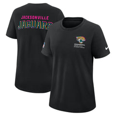 Women's 2025 NFL Crucial Catch Tri-Blend Dri-FIT T-Shirt - Jacksonville Jaguars T-shirts