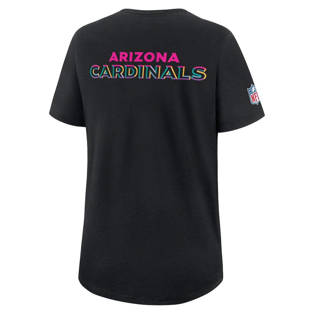 Women's 2025 NFL Crucial Catch Tri-Blend Dri-FIT T-Shirt - Arizona Cardinals T-shirts