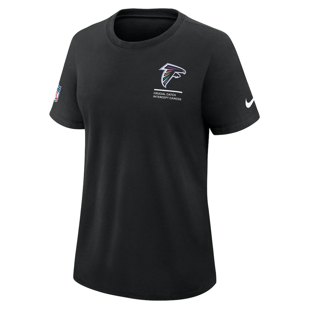 Women's 2025 NFL Crucial Catch Tri-Blend Dri-FIT T-Shirt - Atlanta Falcons T-shirts