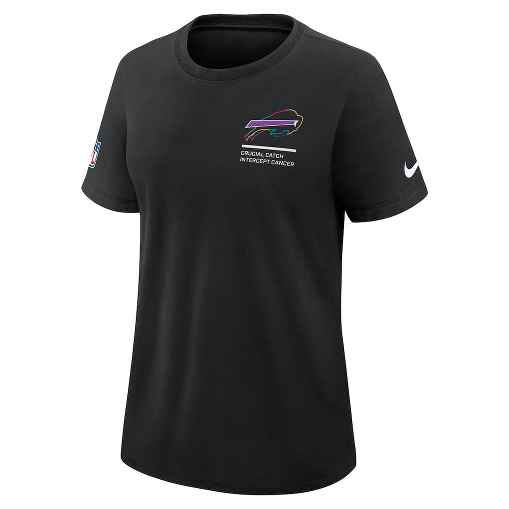 Women's 2025 NFL Crucial Catch Tri-Blend Dri-FIT T-Shirt - Buffalo Bills T-shirts