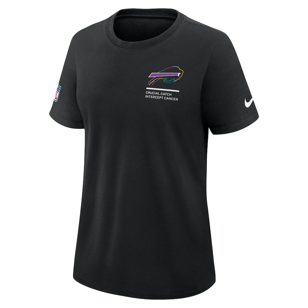 Women's 2025 NFL Crucial Catch Tri-Blend Dri-FIT T-Shirt - Buffalo Bills T-shirts