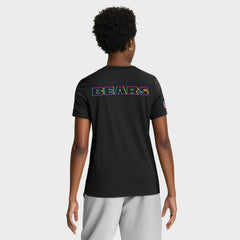 Women's 2025 NFL Crucial Catch Tri-Blend Dri-FIT T-Shirt - Chicago Bears T-shirts
