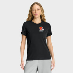 Women's 2025 NFL Crucial Catch Tri-Blend Dri-FIT T-Shirt - Cleveland Browns T-shirts