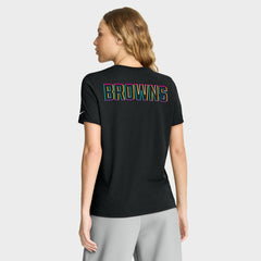Women's 2025 NFL Crucial Catch Tri-Blend Dri-FIT T-Shirt - Cleveland Browns T-shirts