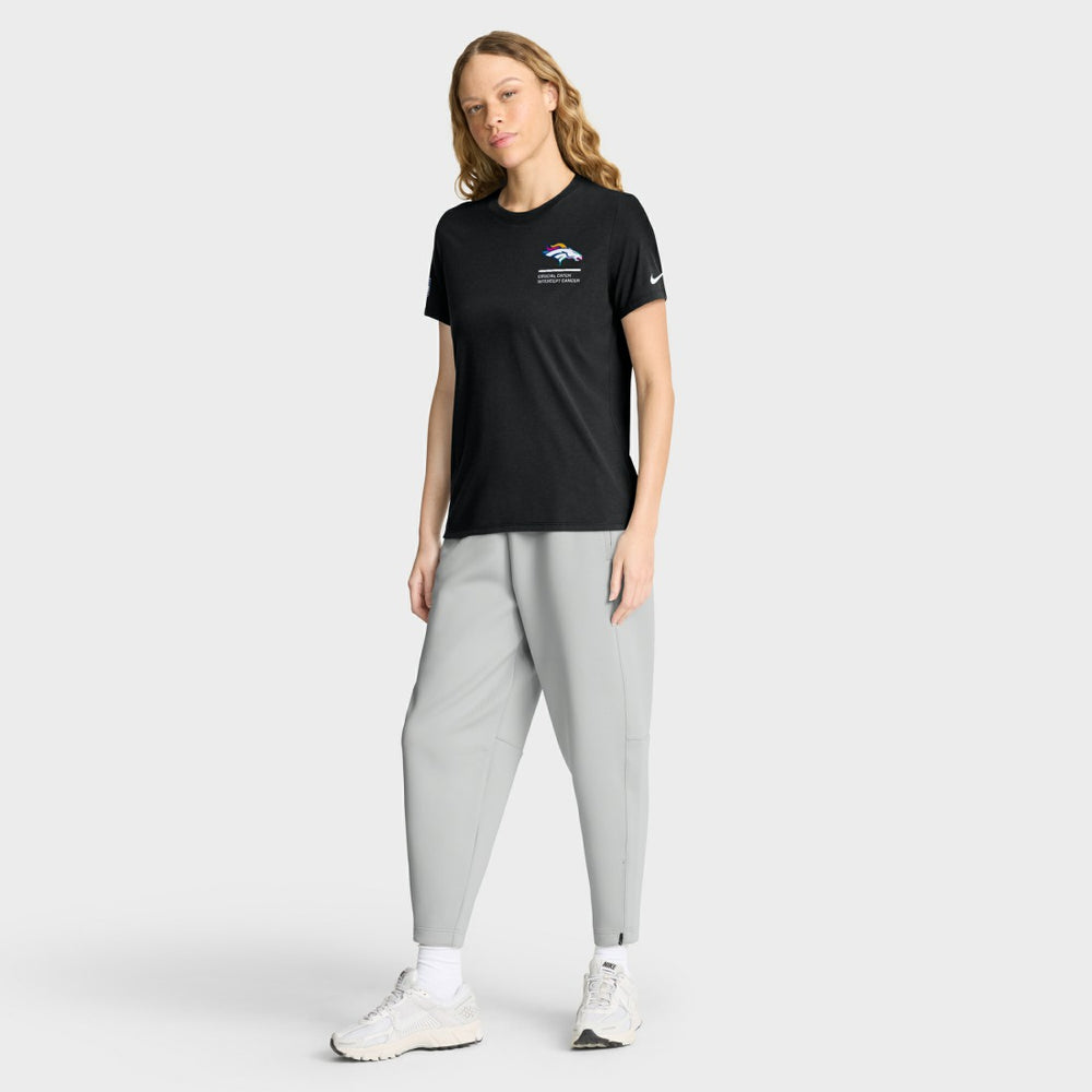 Women's 2025 NFL Crucial Catch Tri-Blend Dri-FIT T-Shirt - Denver Broncos T-shirts