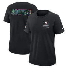 Women's 2025 NFL Crucial Catch Tri-Blend Dri-FIT T-Shirt - San Francisco 49ers T-shirts
