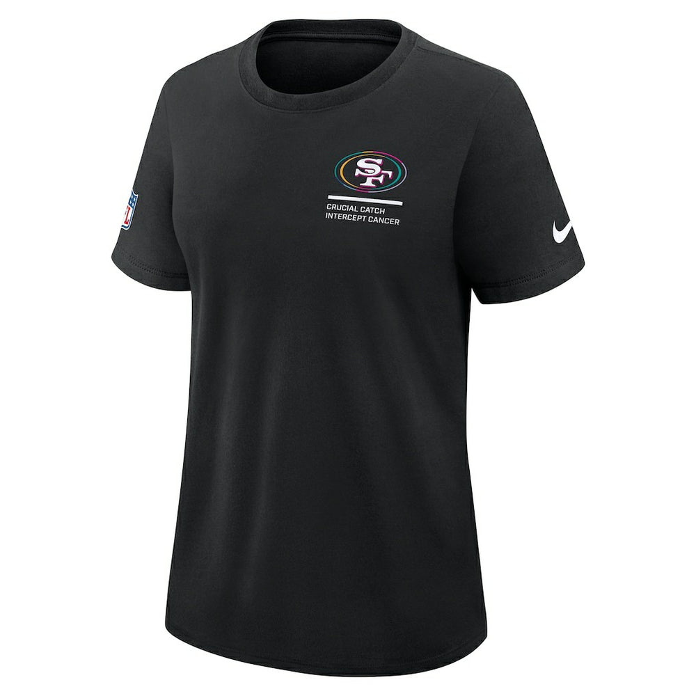 Women's 2025 NFL Crucial Catch Tri-Blend Dri-FIT T-Shirt - San Francisco 49ers T-shirts