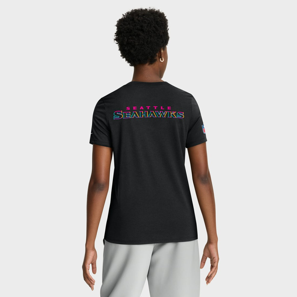 Women's 2025 NFL Crucial Catch Tri-Blend Dri-FIT T-Shirt - Seattle Seahawks T-shirts