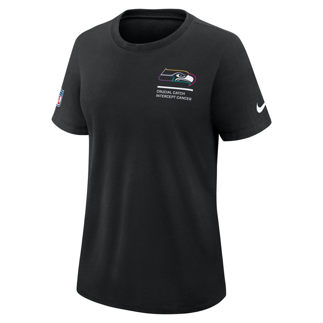 Women's 2025 NFL Crucial Catch Tri-Blend Dri-FIT T-Shirt - Seattle Seahawks T-shirts