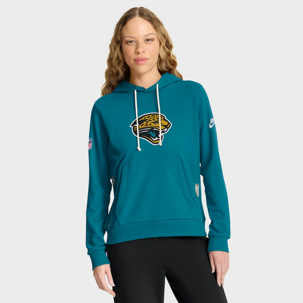 Women's Throwback Sideline Standard Issue Dri-FIT Hoodie - Jacksonville Jaguars Hoodies