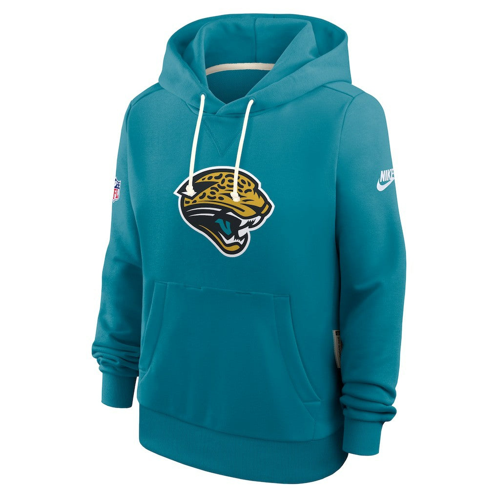 Women's Throwback Sideline Standard Issue Dri-FIT Hoodie - Jacksonville Jaguars Hoodies