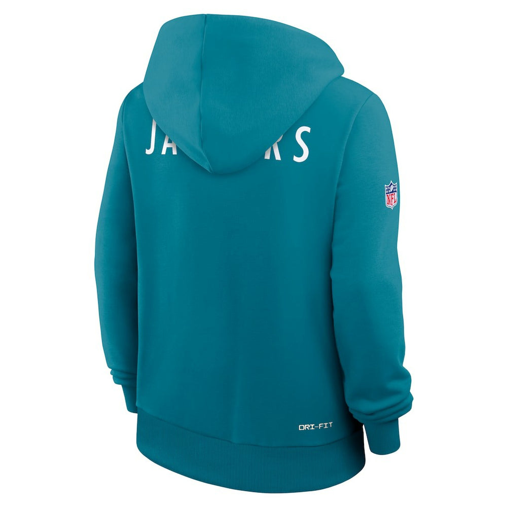 Women's Throwback Sideline Standard Issue Dri-FIT Hoodie - Jacksonville Jaguars Hoodies