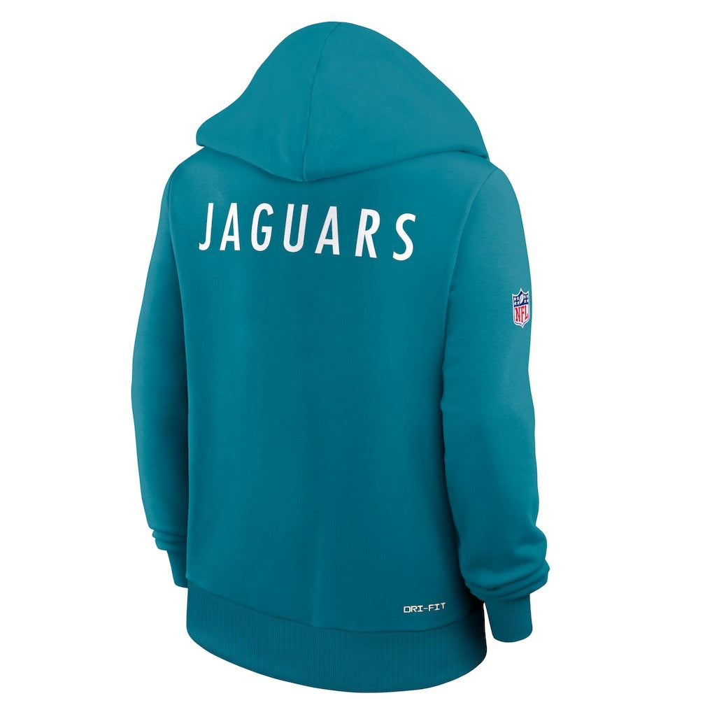 Women's Throwback Sideline Standard Issue Dri-FIT Hoodie - Jacksonville Jaguars Hoodies