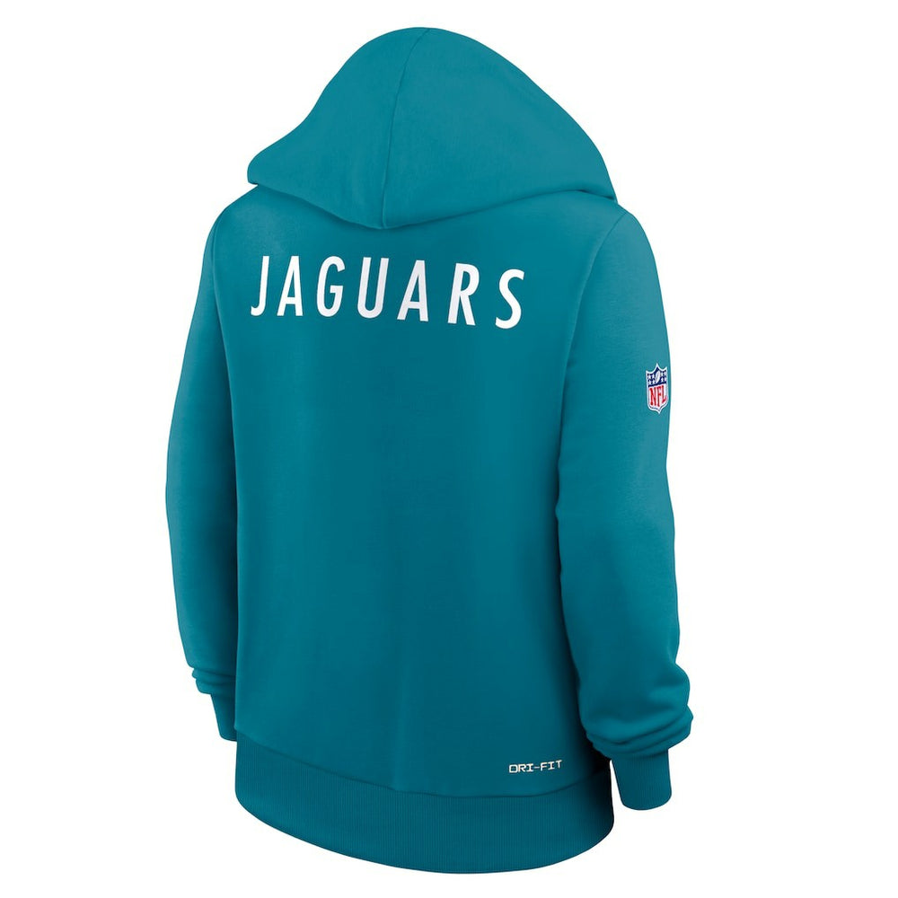 Women's Throwback Sideline Standard Issue Dri-FIT Hoodie - Jacksonville Jaguars Hoodies
