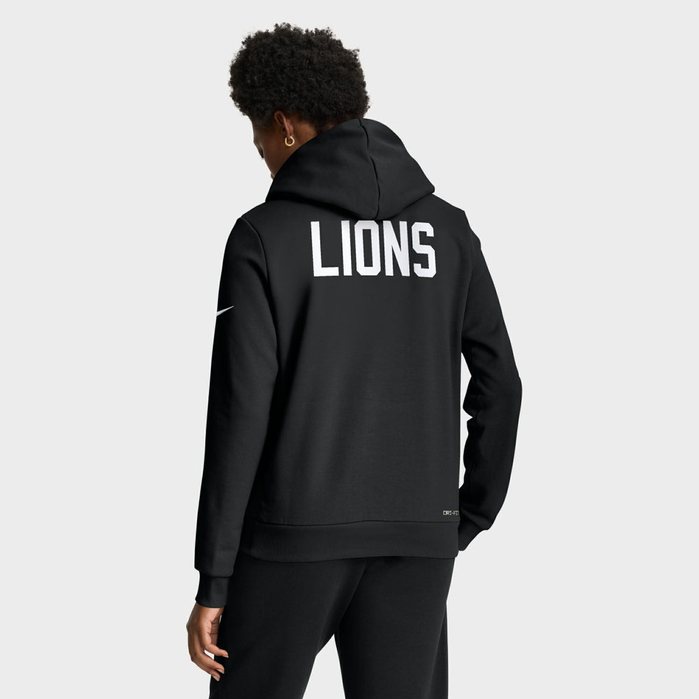 Women's Throwback Sideline Standard Issue Dri-FIT Hoodie - Detroit Lions Hoodies