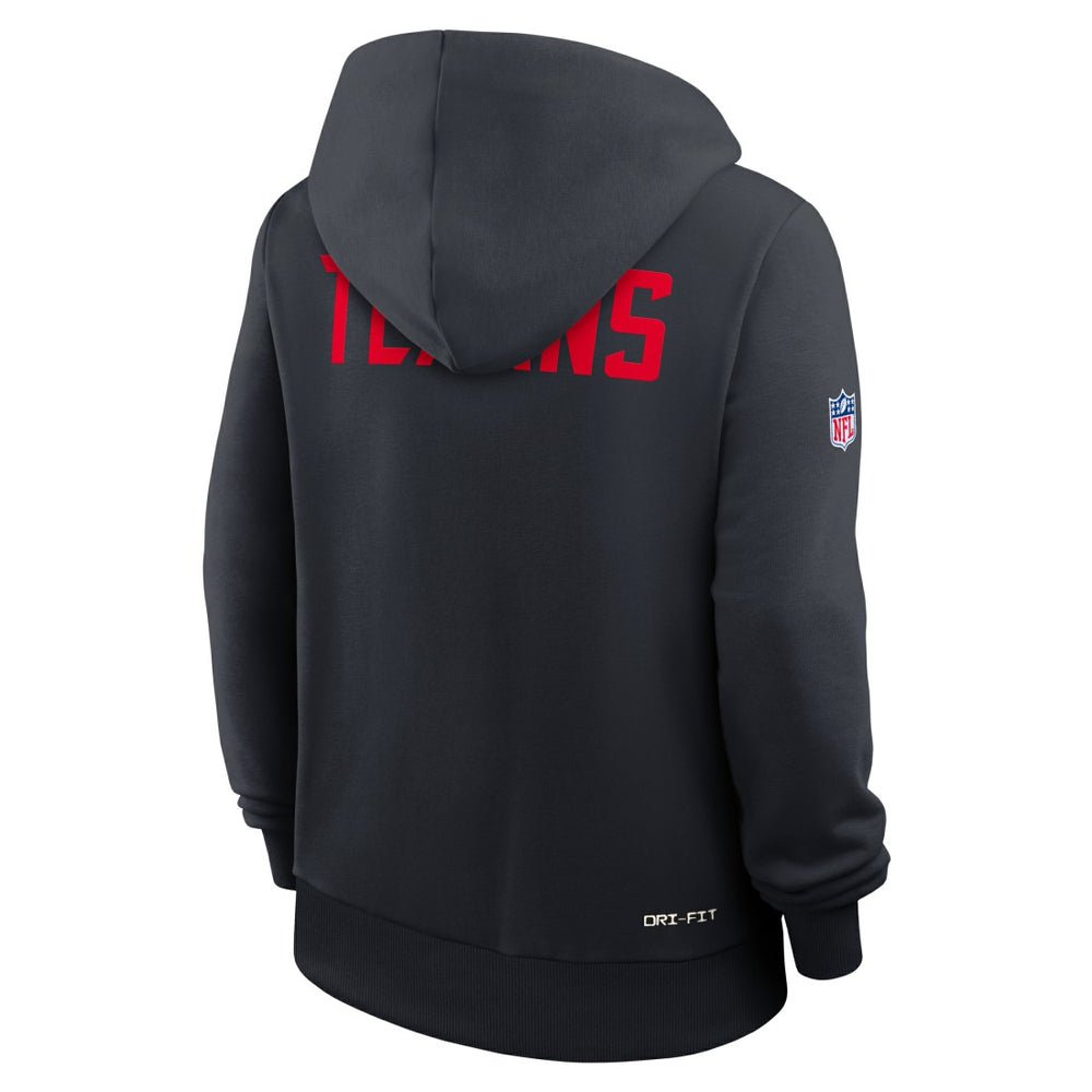 Women's Throwback Sideline Standard Issue Dri-FIT Hoodie - Houston Texans Hoodies