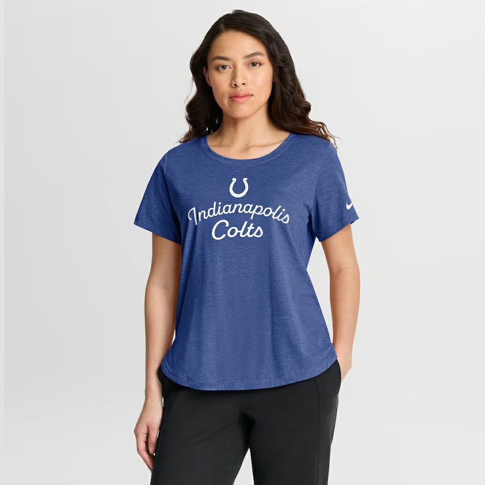 Women's Script Tri-Blend T-Shirt - Indianapolis Colts T-shirts
