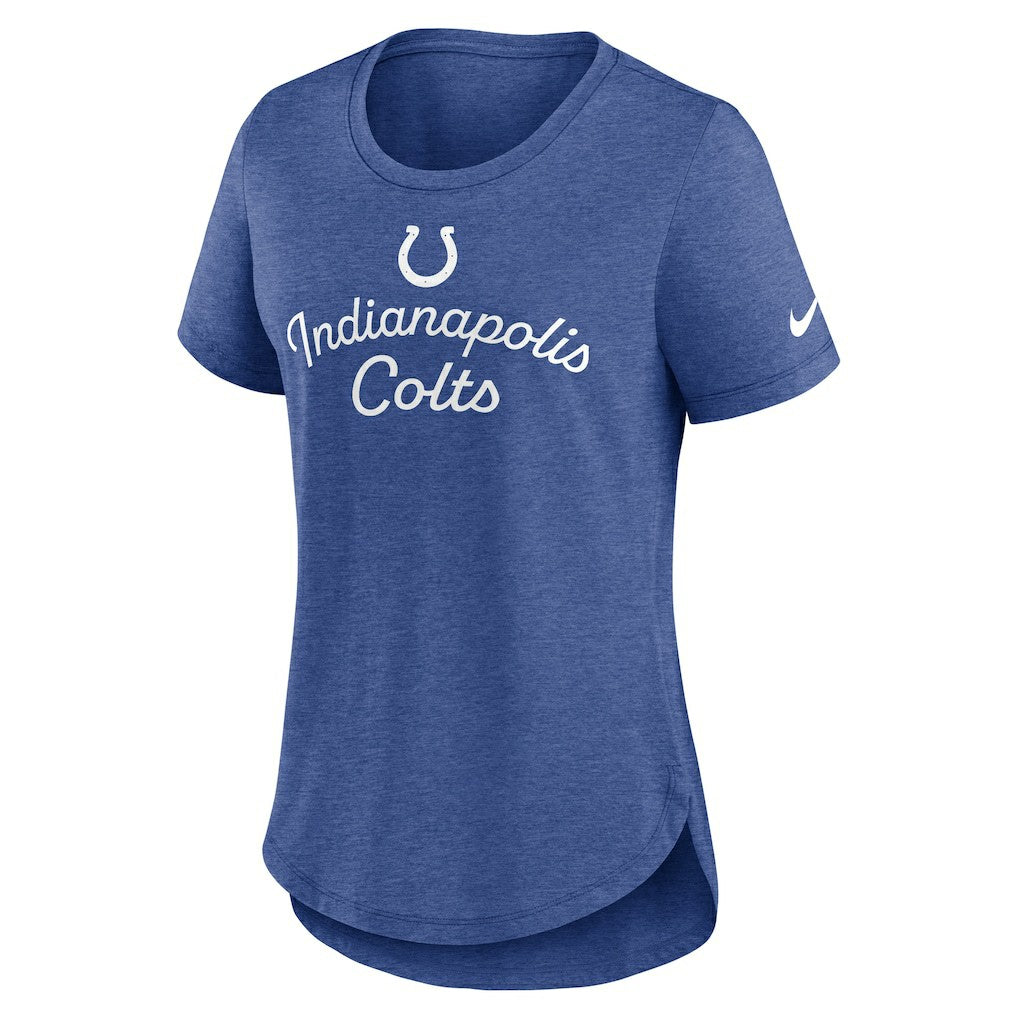 Women's Script Tri-Blend T-Shirt - Indianapolis Colts T-shirts