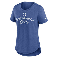 Women's Script Tri-Blend T-Shirt - Indianapolis Colts T-shirts