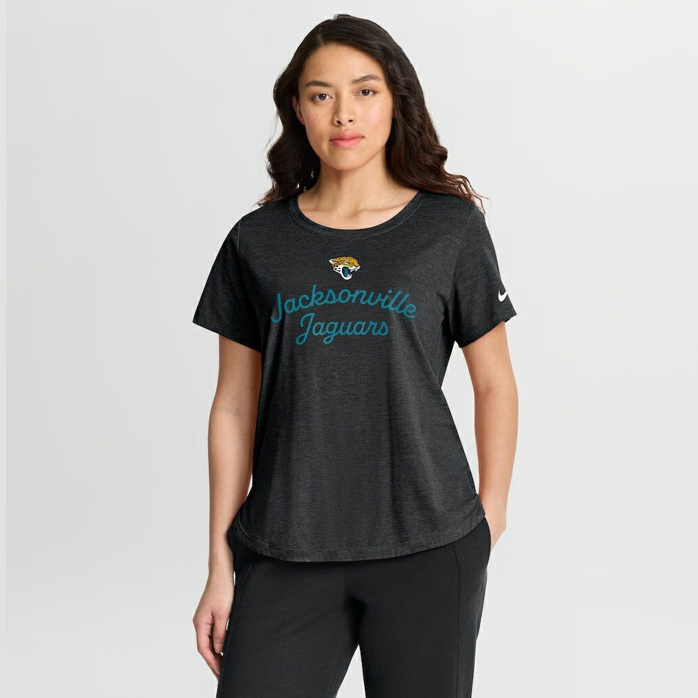 Women's Script Tri-Blend T-Shirt - Jacksonville Jaguars T-shirts