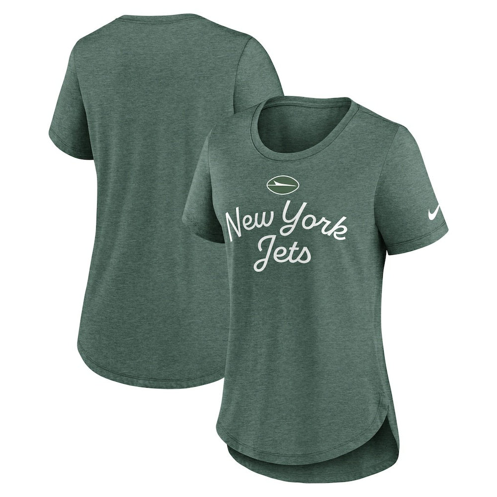 Women's Script Tri-Blend T-Shirt - New York Jets T-shirts