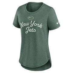 Women's Script Tri-Blend T-Shirt - New York Jets T-shirts