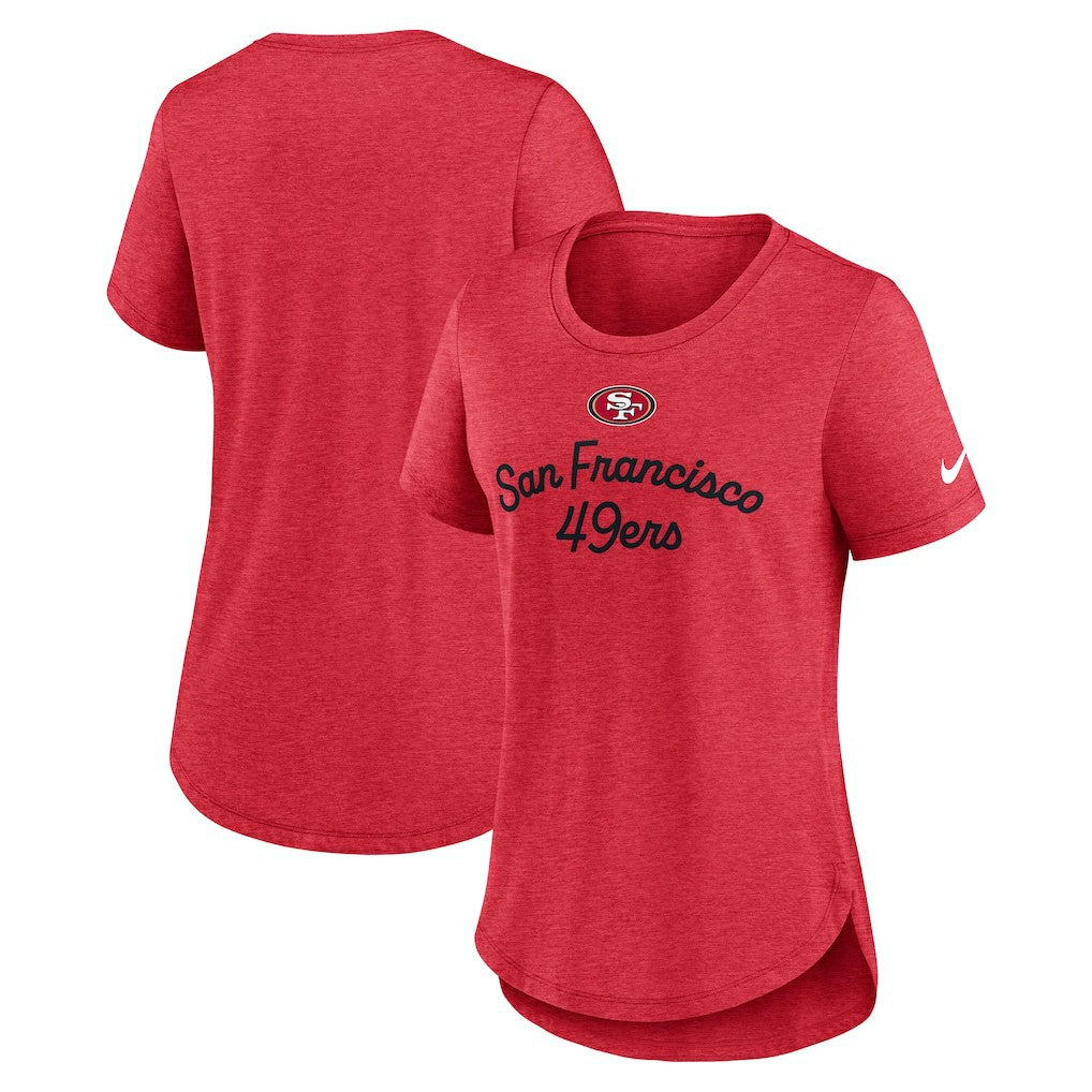 Women's Script Tri-Blend T-Shirt - San Francisco 49ers T-shirts