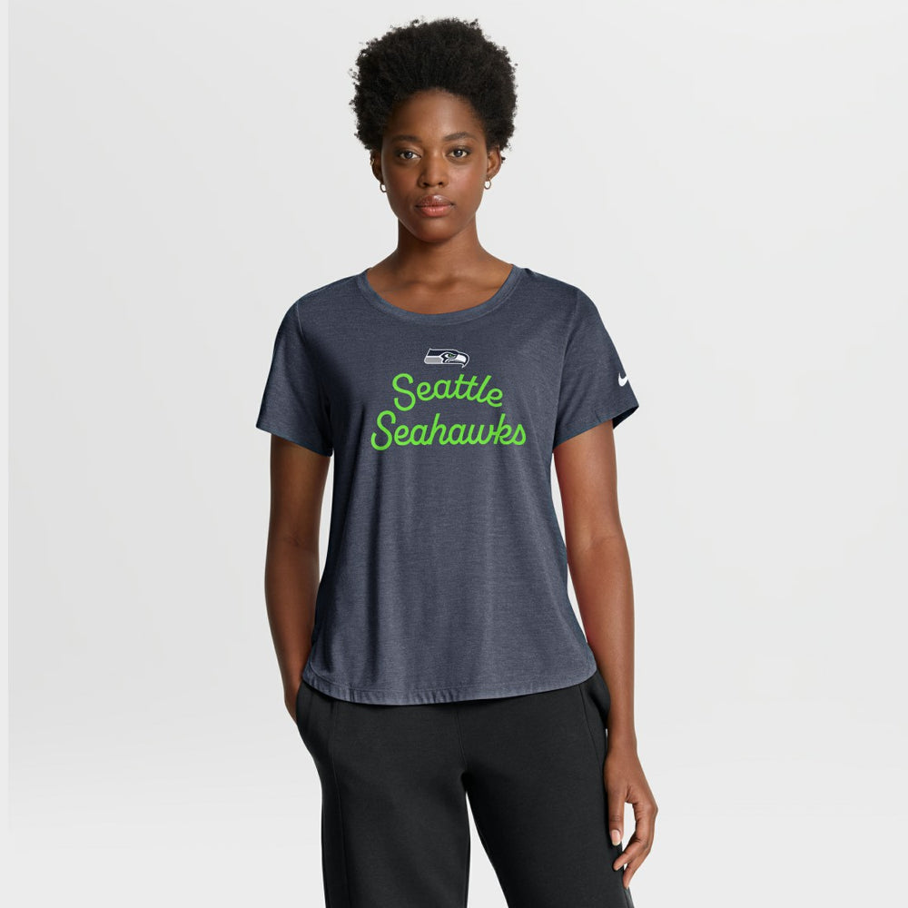 Women's Script Tri-Blend T-Shirt - Seattle Seahawks T-shirts