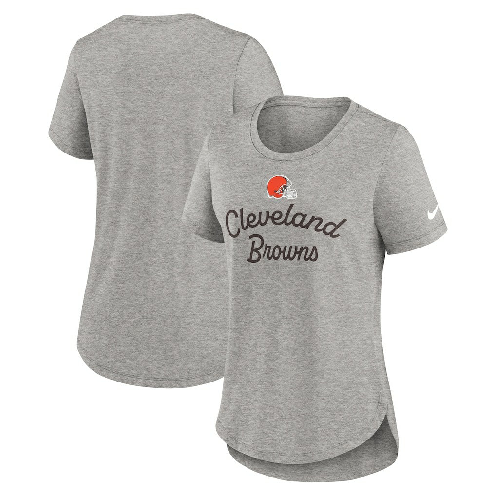 Women's Script Tri-Blend T-Shirt - Cleveland Browns T-shirts