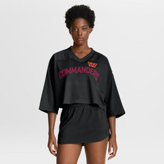 Women's Primetime Cropped Mesh Dri-FIT Fashion Jersey - Washington Commanders Jerseys