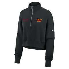 Women's Primetime Phoenix Half-Zip Sweatshirt - Washington Commanders Sweatshirts